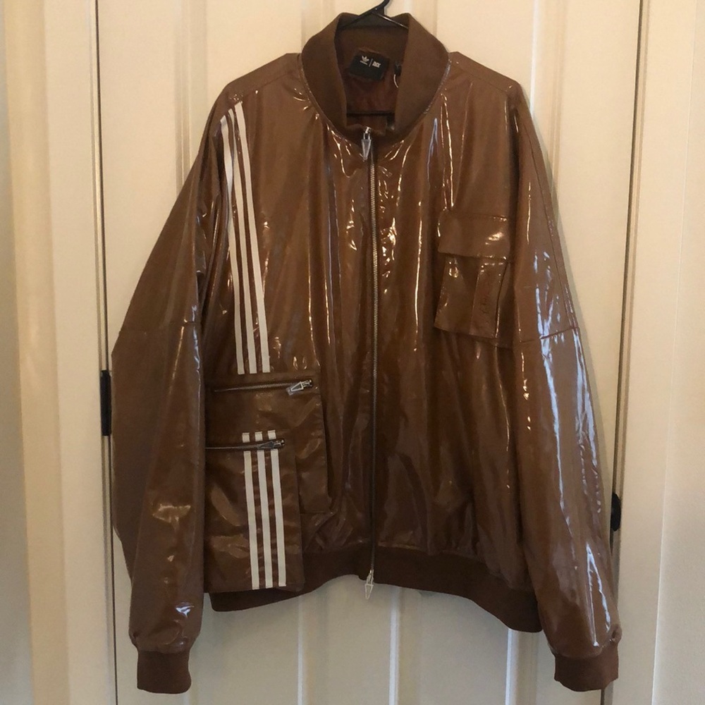 New Ivy Park Adidas Unisex Latex Jacket